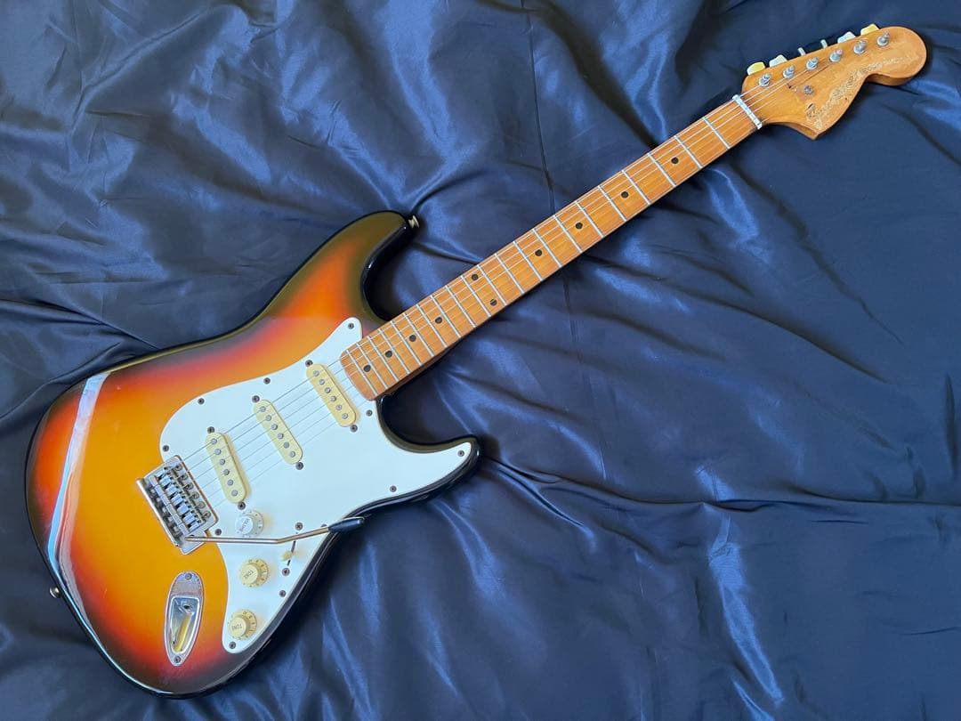 激レアYAMAHA SR400 ストラトキャスター　ジャパンビンテージ　ケース付