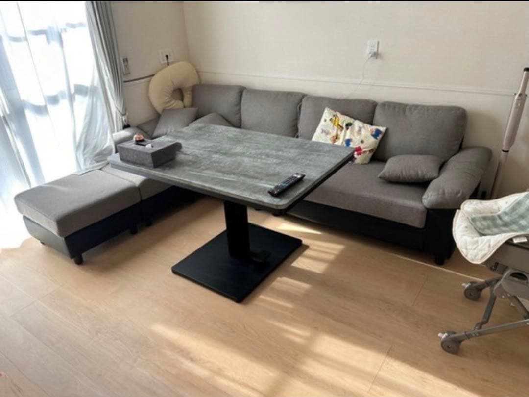 コーナーソファ 6人掛け