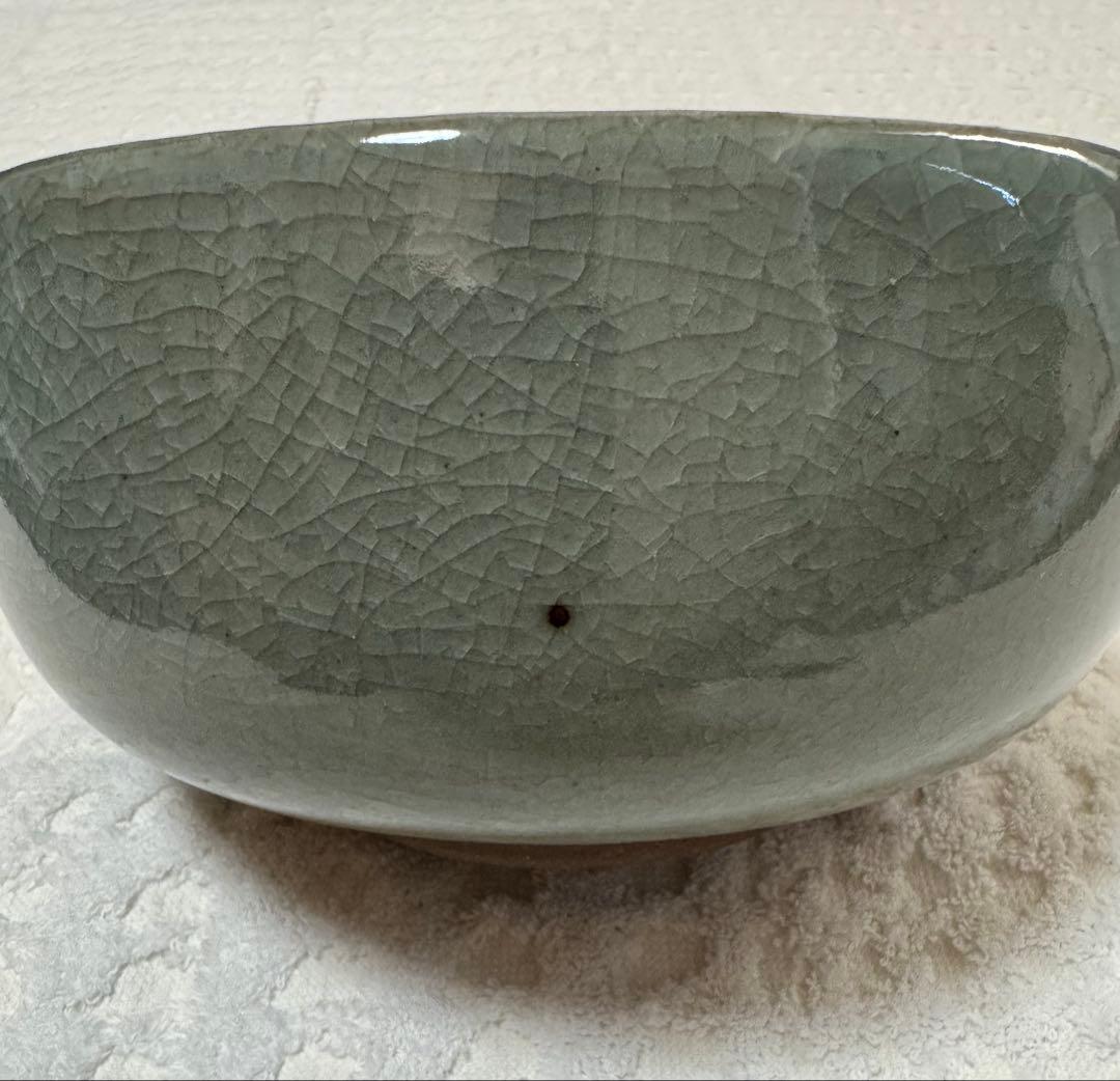 美濃焼　作山窯（SAKUZAN） 手描き草花文　深鉢（ボウル）