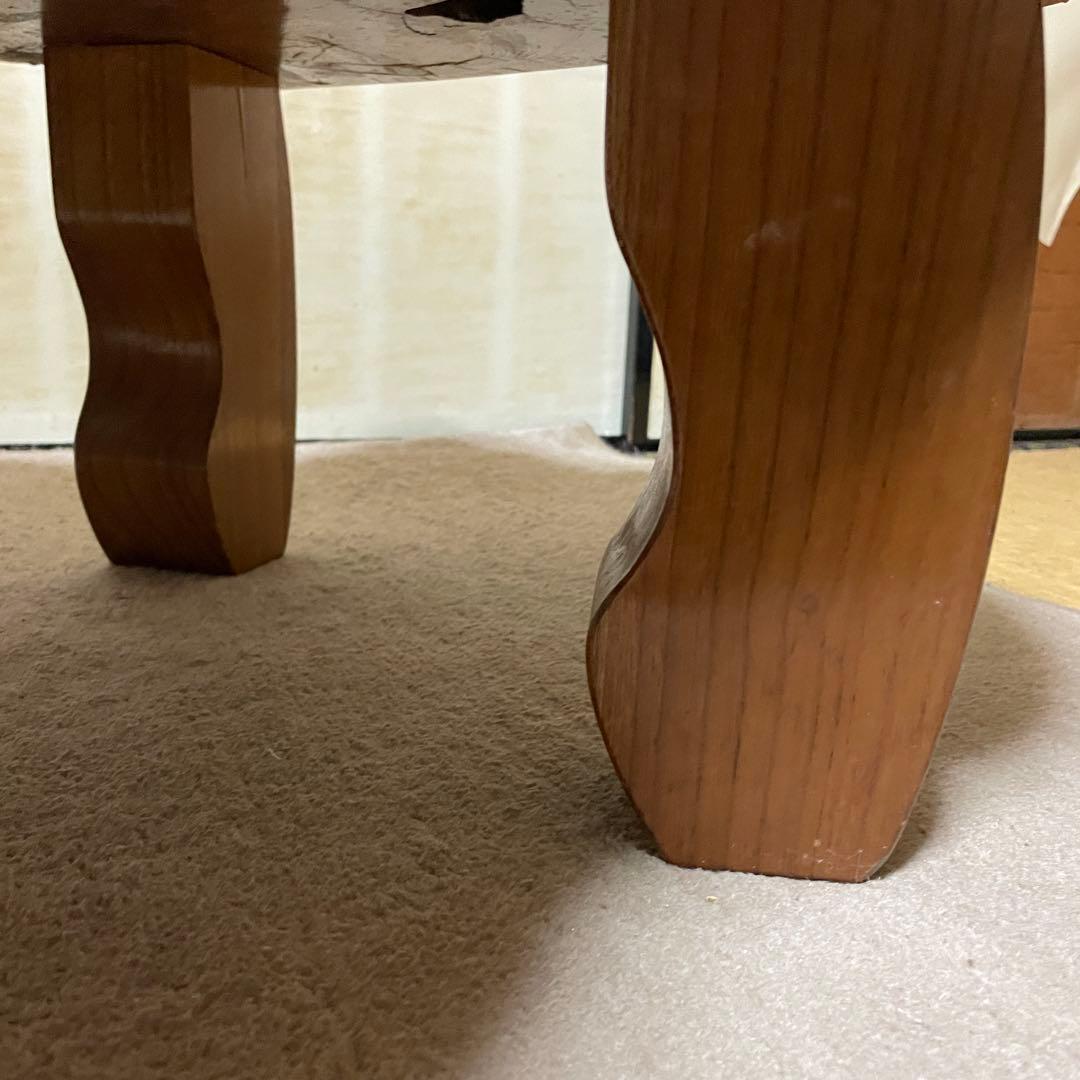 天然木材 杢目綺麗 一枚板 ローテーブル