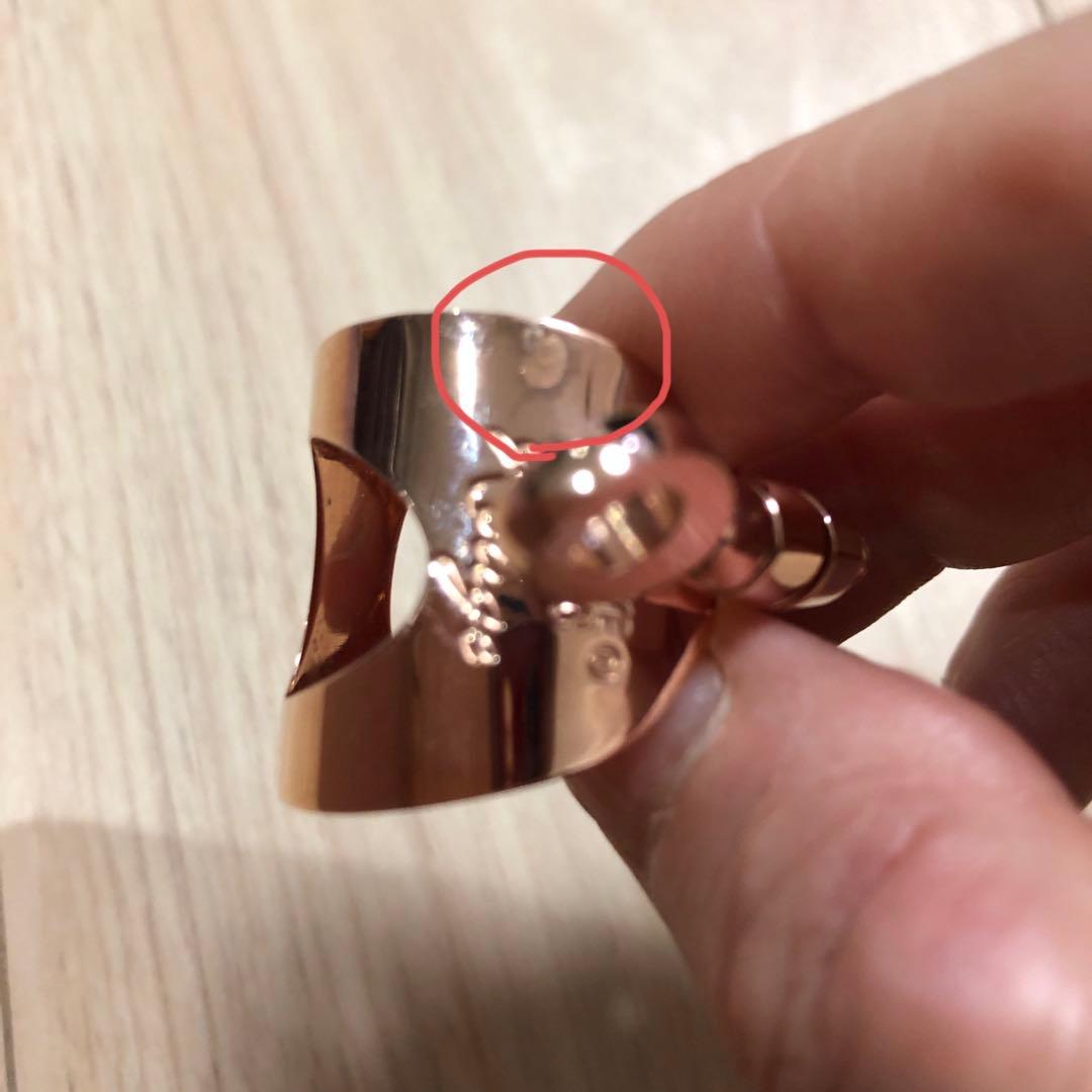 B♭クラリネット　リガチャー ブルズアイルージュホット