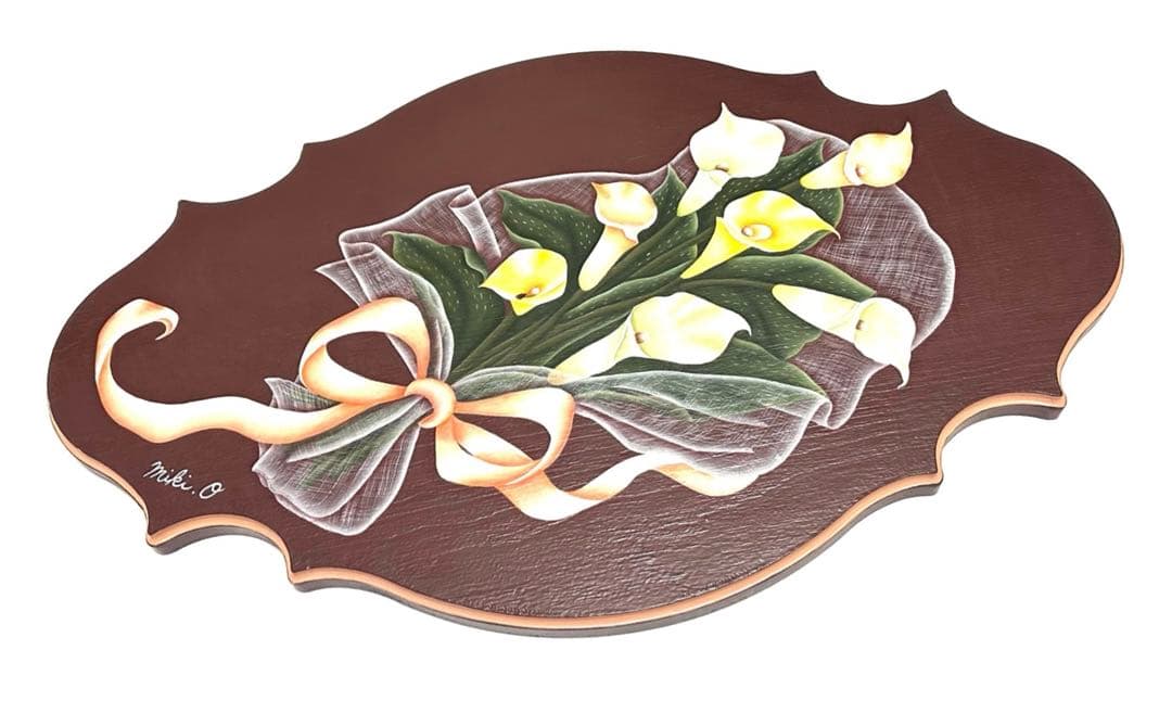 お洒落❇️ドリーム オブ カラー /ワイドプロビンシャル サイン（トールペイント）