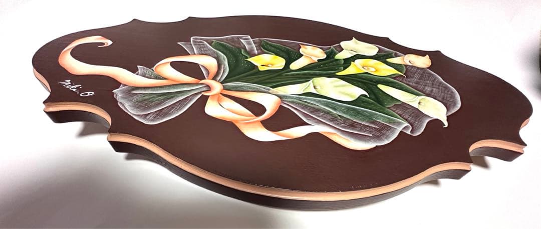 お洒落❇️ドリーム オブ カラー /ワイドプロビンシャル サイン（トールペイント）