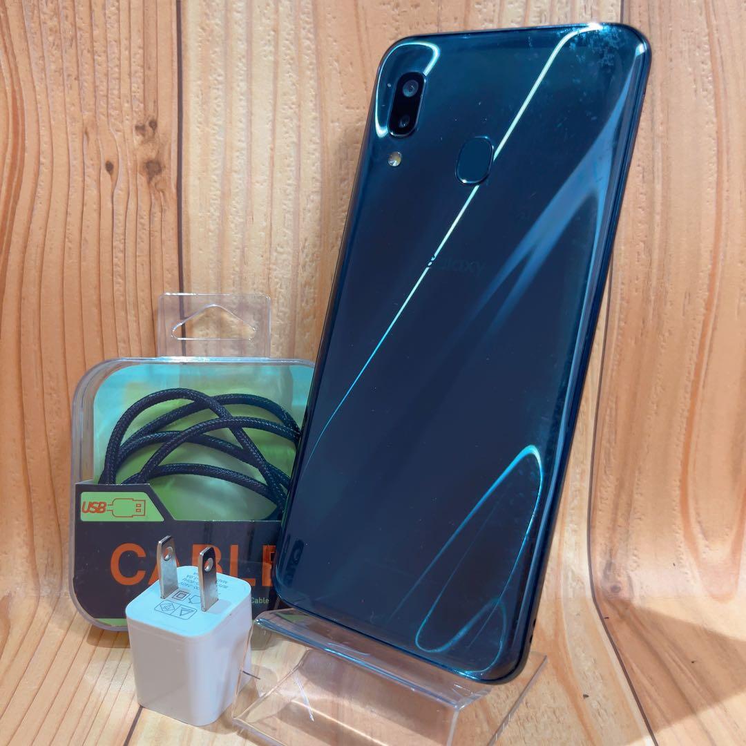 SIMフリー 本体 Galaxy A30 SCV43 64 GB 130G2