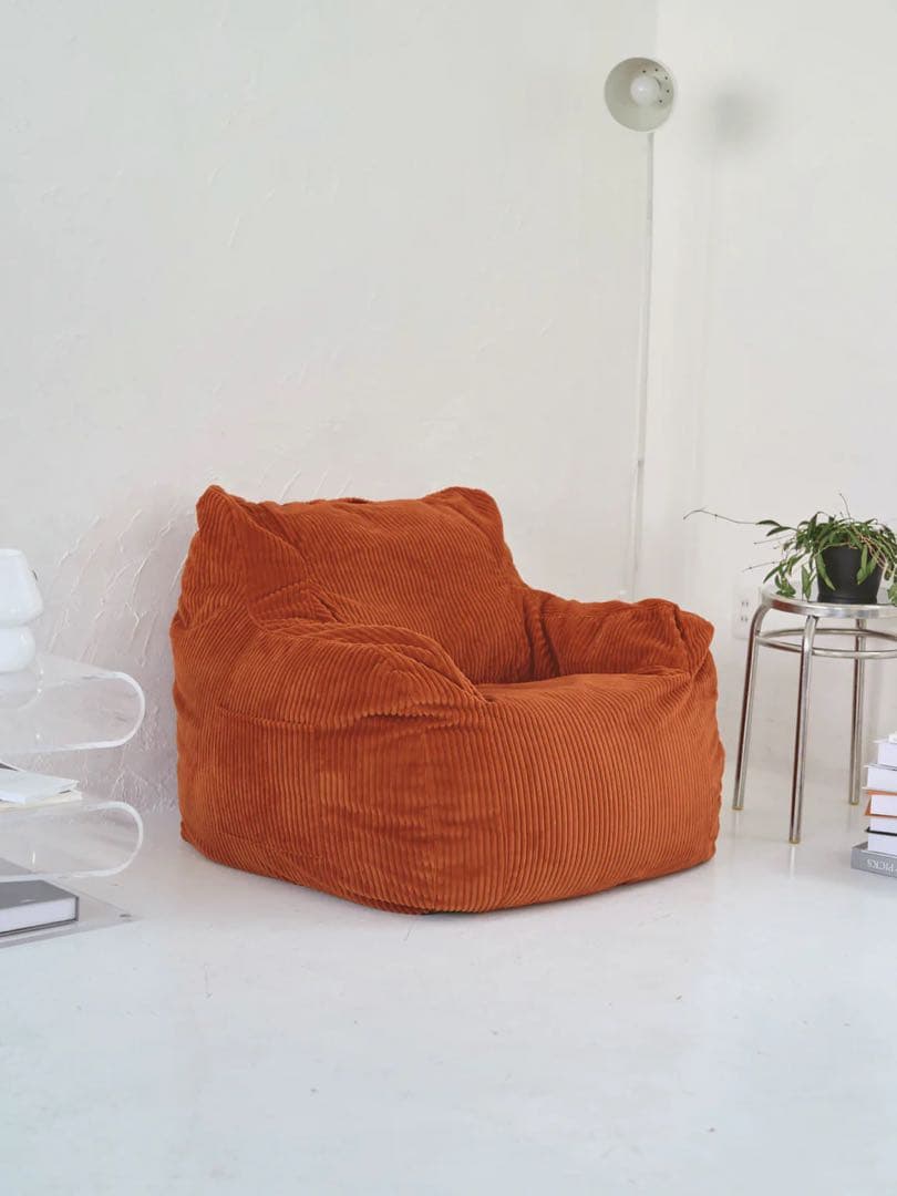 LOOSY 1人掛けビーズソファ Blood Orange