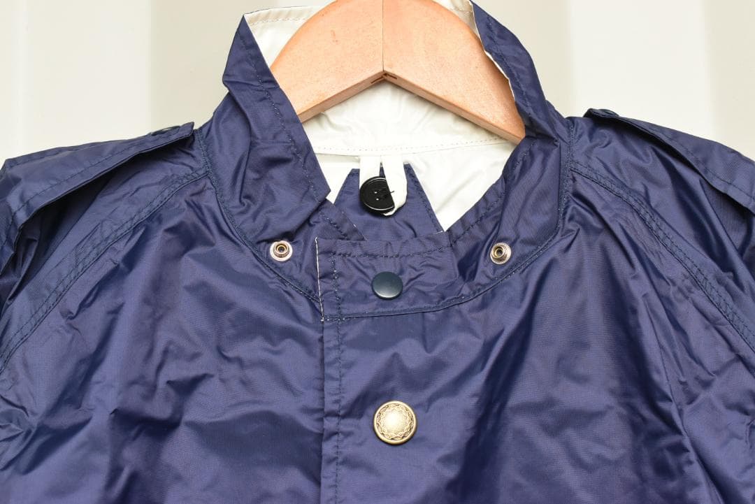 (レプリカ)　警察官 雨具 雨衣 カッパ 日本 刑事　機動隊★上下＆収納袋