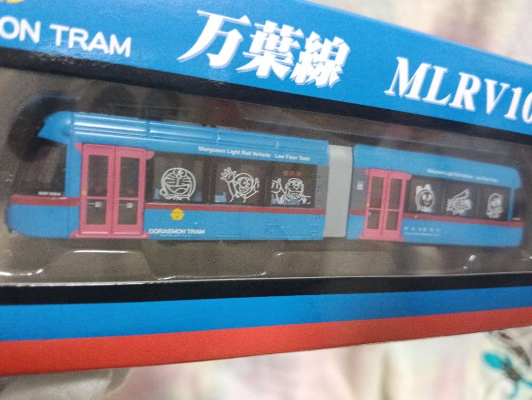 【新品未開封】ドラえもん MLRV1000型 　Nゲージ 万葉線　鉄道模型