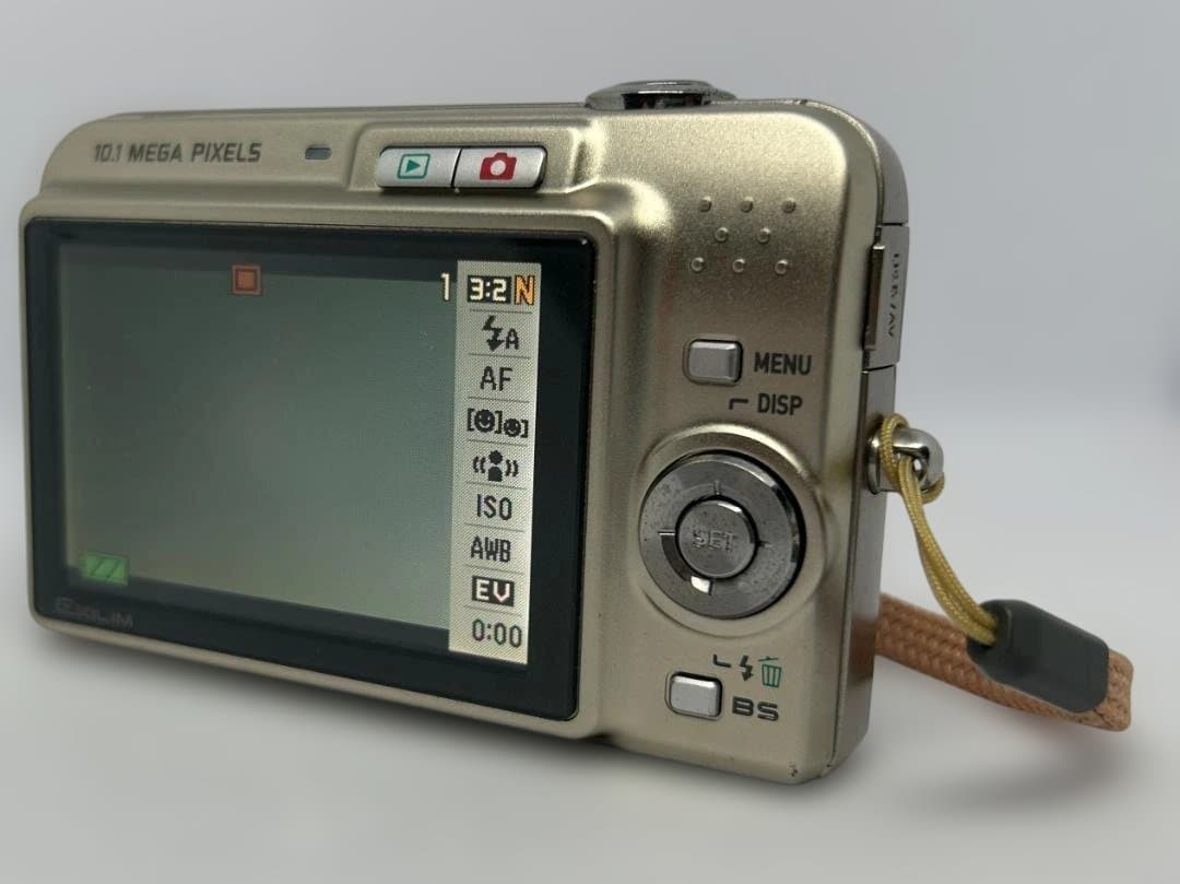 【動作品】CASIO EX-Z1080 コンパクトデジタルカメラ　GD