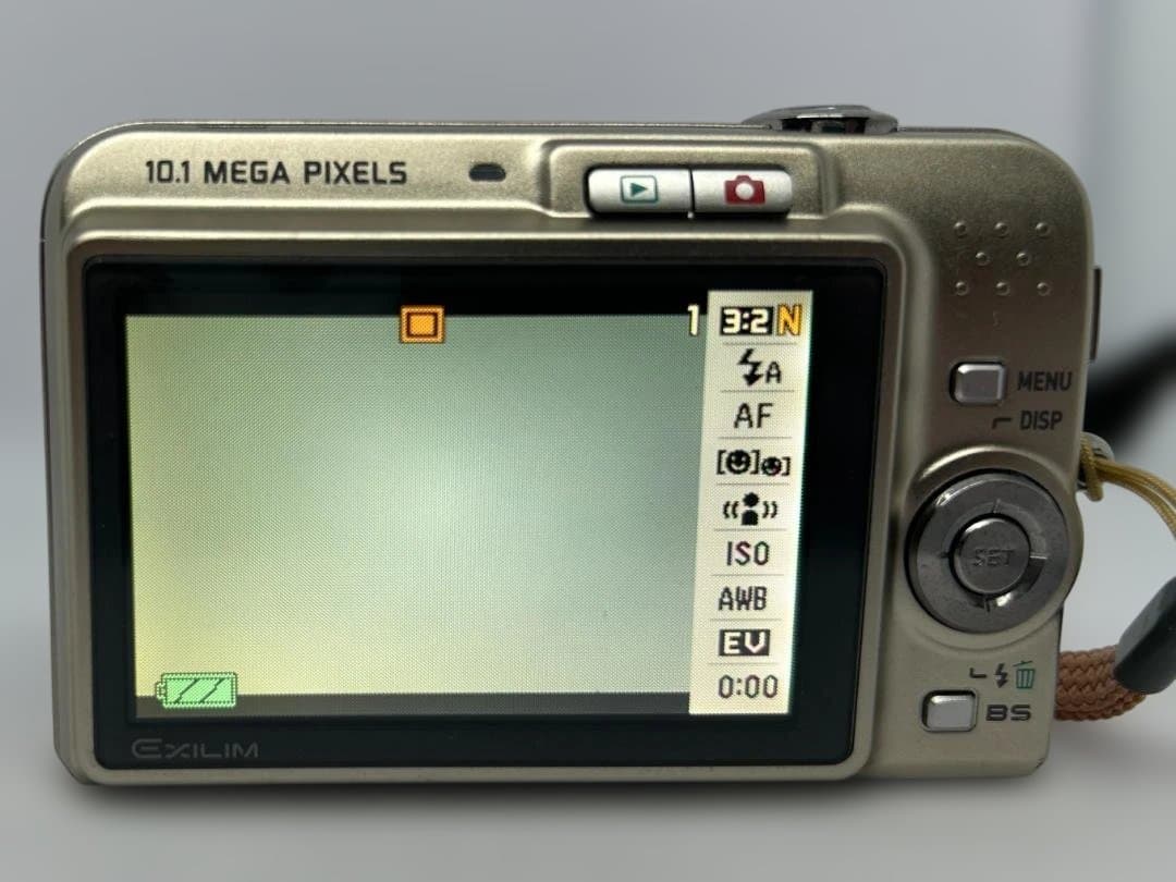 【動作品】CASIO EX-Z1080 コンパクトデジタルカメラ　GD