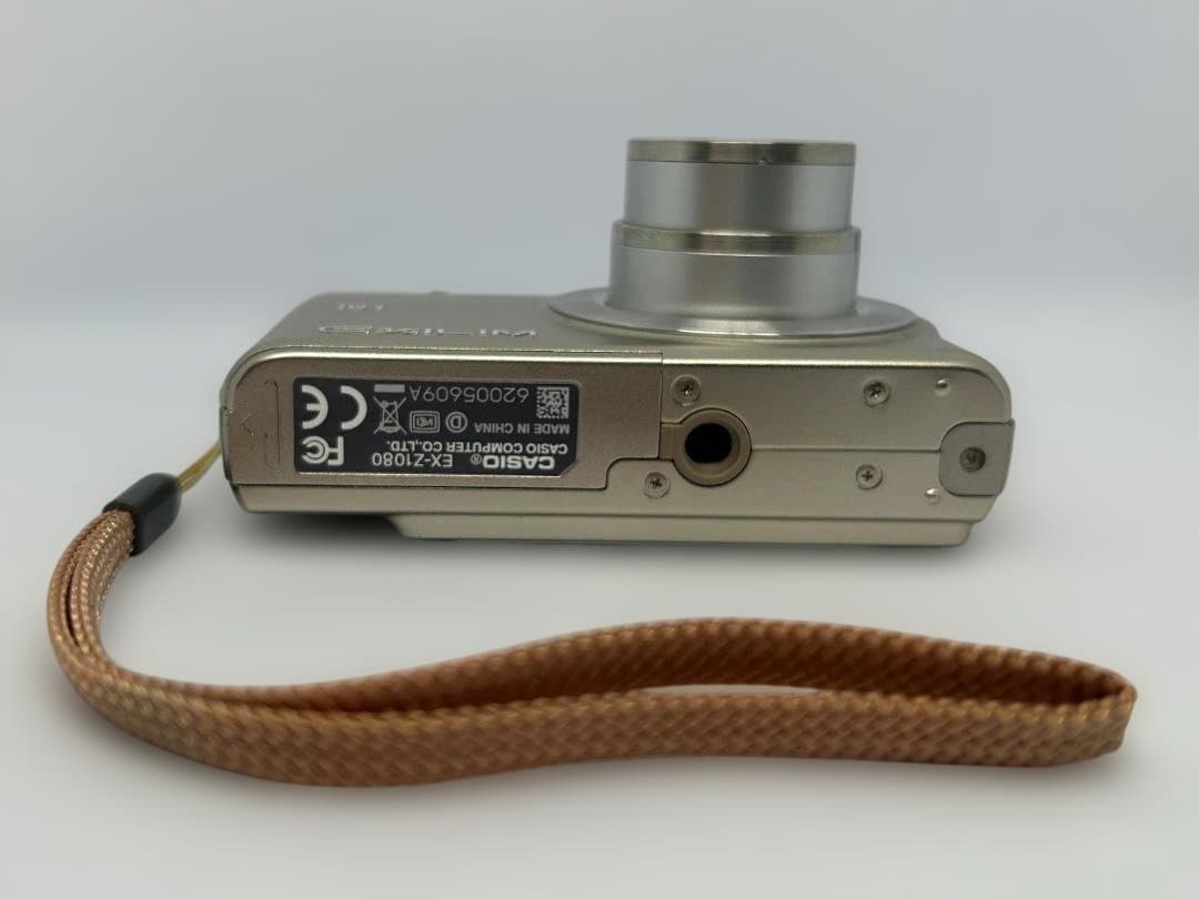【動作品】CASIO EX-Z1080 コンパクトデジタルカメラ　GD