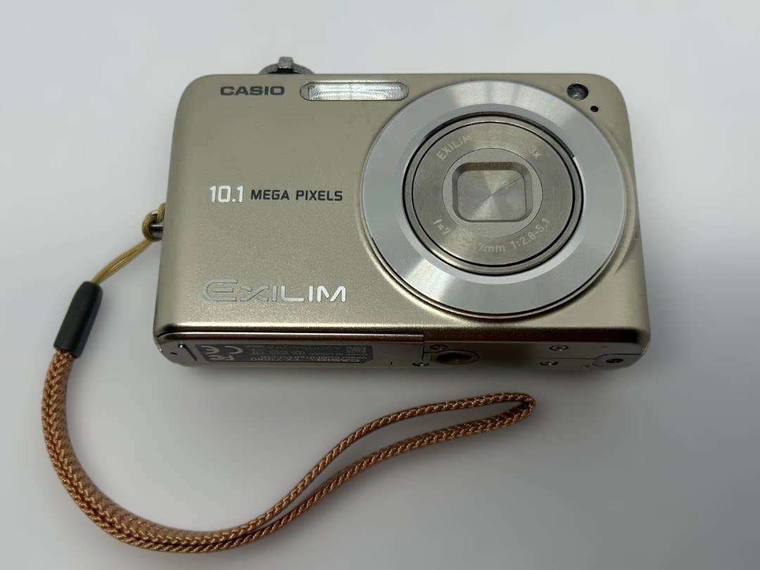 【動作品】CASIO EX-Z1080 コンパクトデジタルカメラ　GD