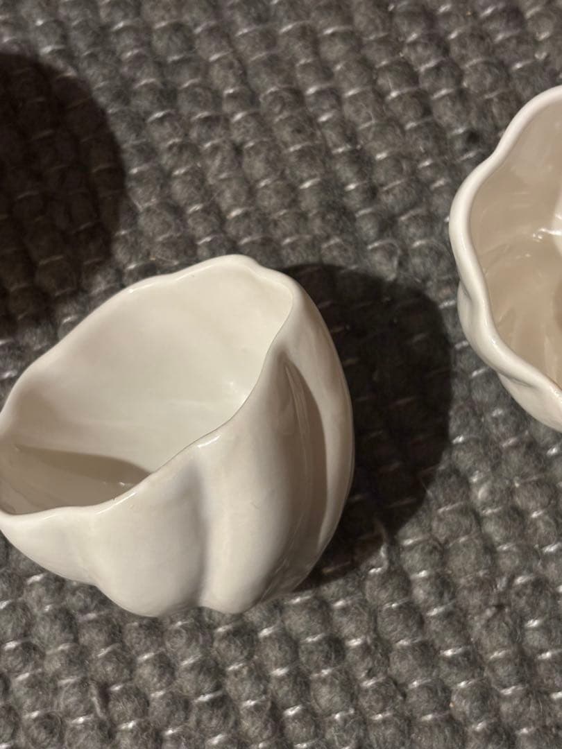 端田敏也さん 湯呑み2客、岡田直人さん ゴブレット