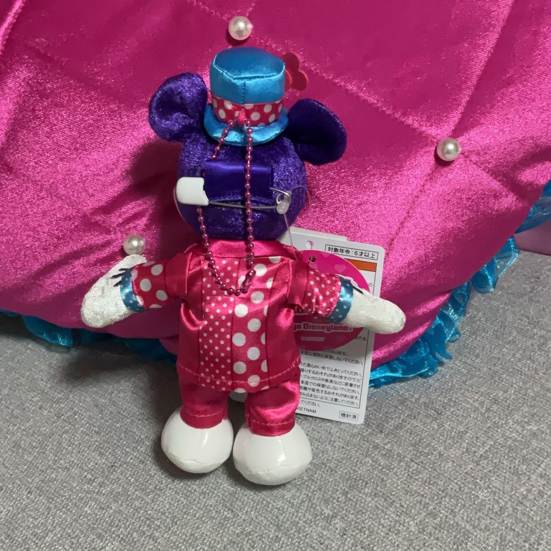 ディズニー ミニーのファンダーランド ぬいぐるみバッジ ミッキー　プルート