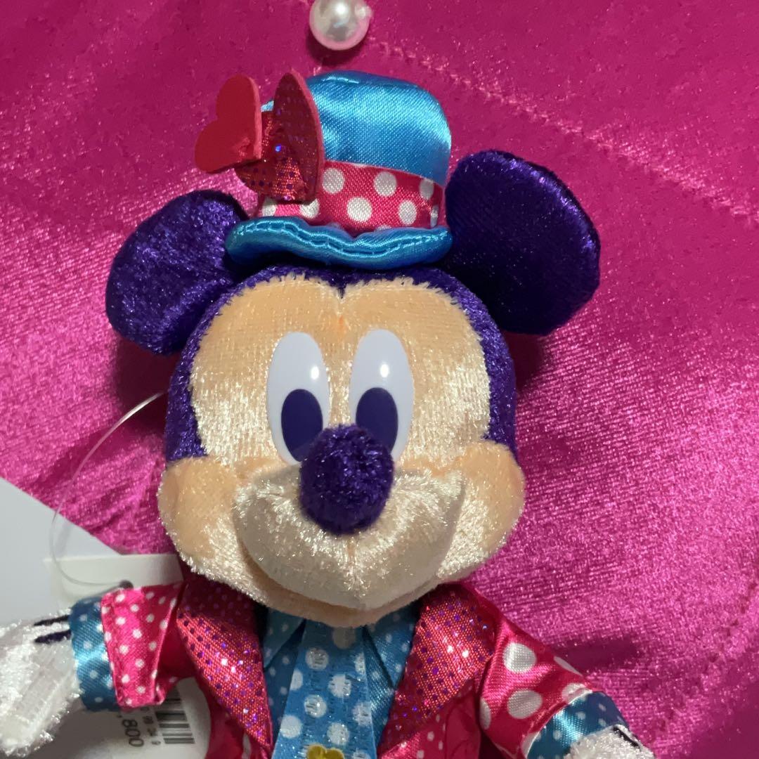 ディズニー ミニーのファンダーランド ぬいぐるみバッジ ミッキー　プルート