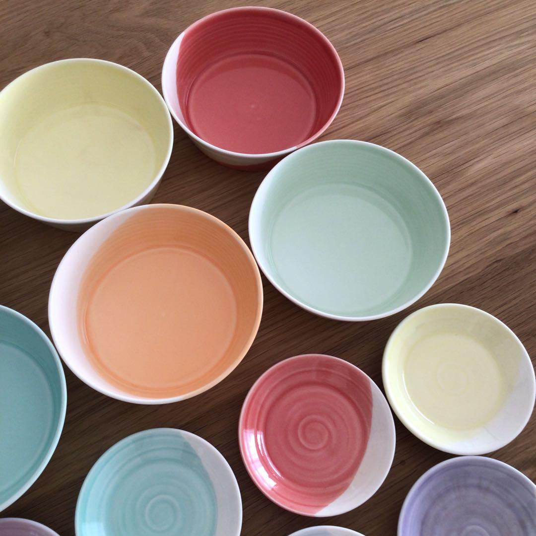 ロイヤルドルトン　1815 ボールと小皿セット