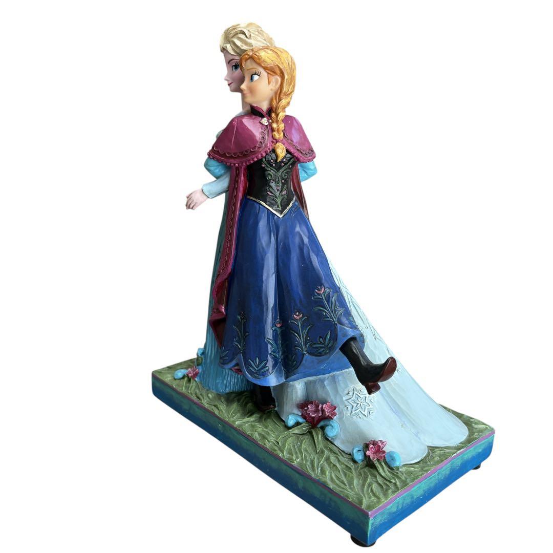 希少☆アナと雪の女王 アナとエルサ フィギュア オルゴール付 レア ディズニー