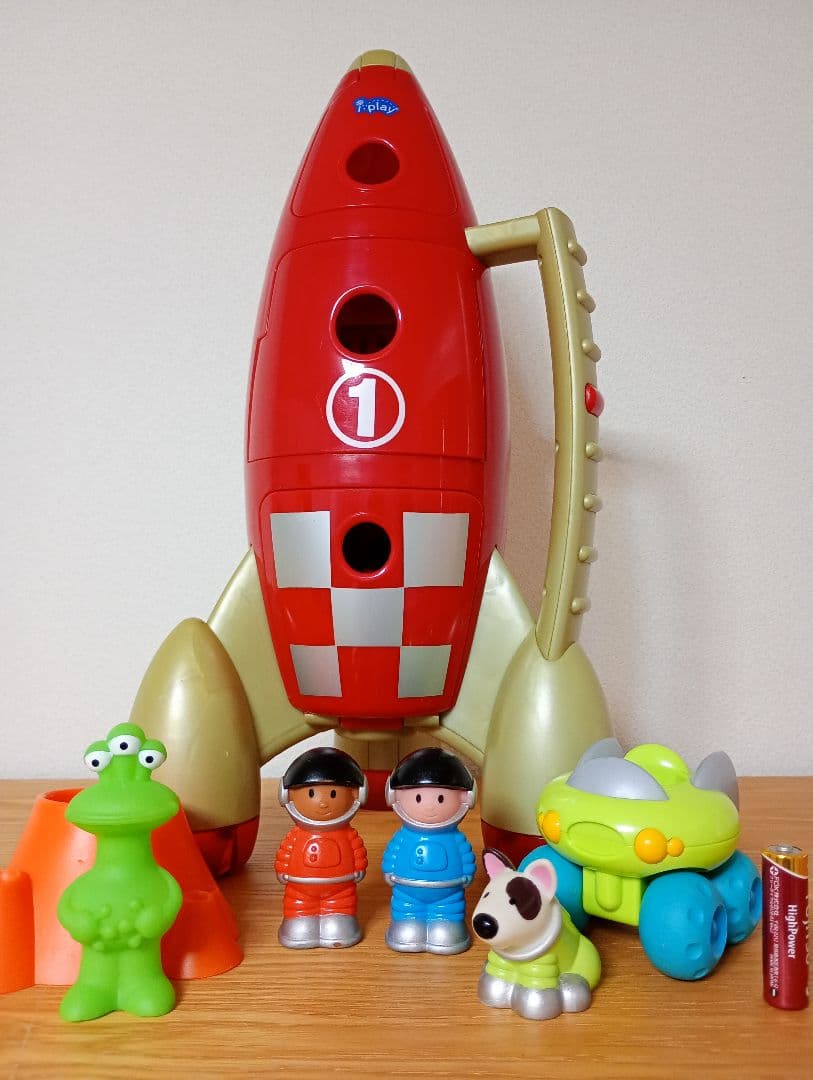 ロケット 宇宙船 約40cm Happyland Lift Off Rocket