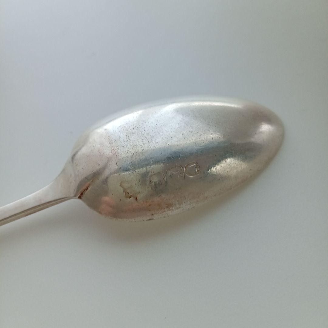 アンティークシルバー 純銀 スプーン6本セット ティースプーン 英国 イギリス