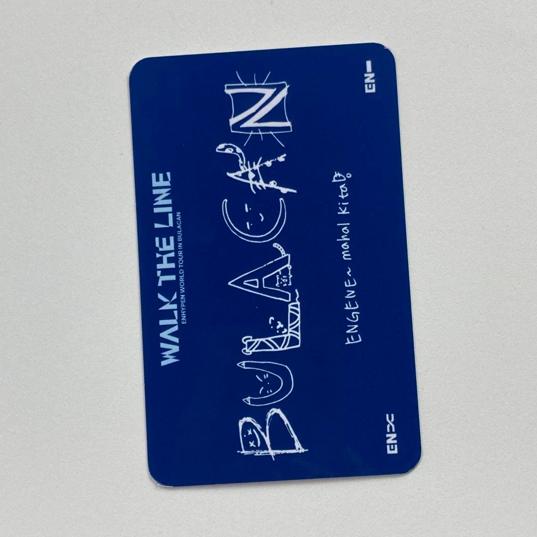 ENHYPEN Bulacanブラカン フィリピン トレカ ジョンウォン