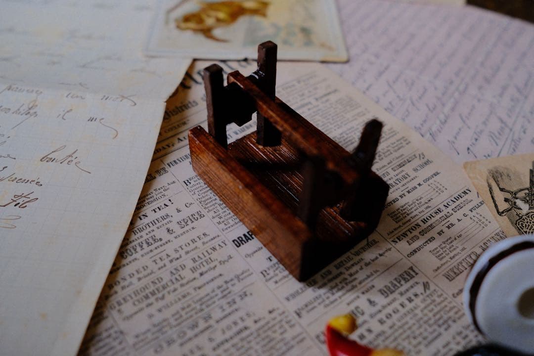 ヴィンテージ マザーグース ミニチュア 陶器 置物 アンティーク