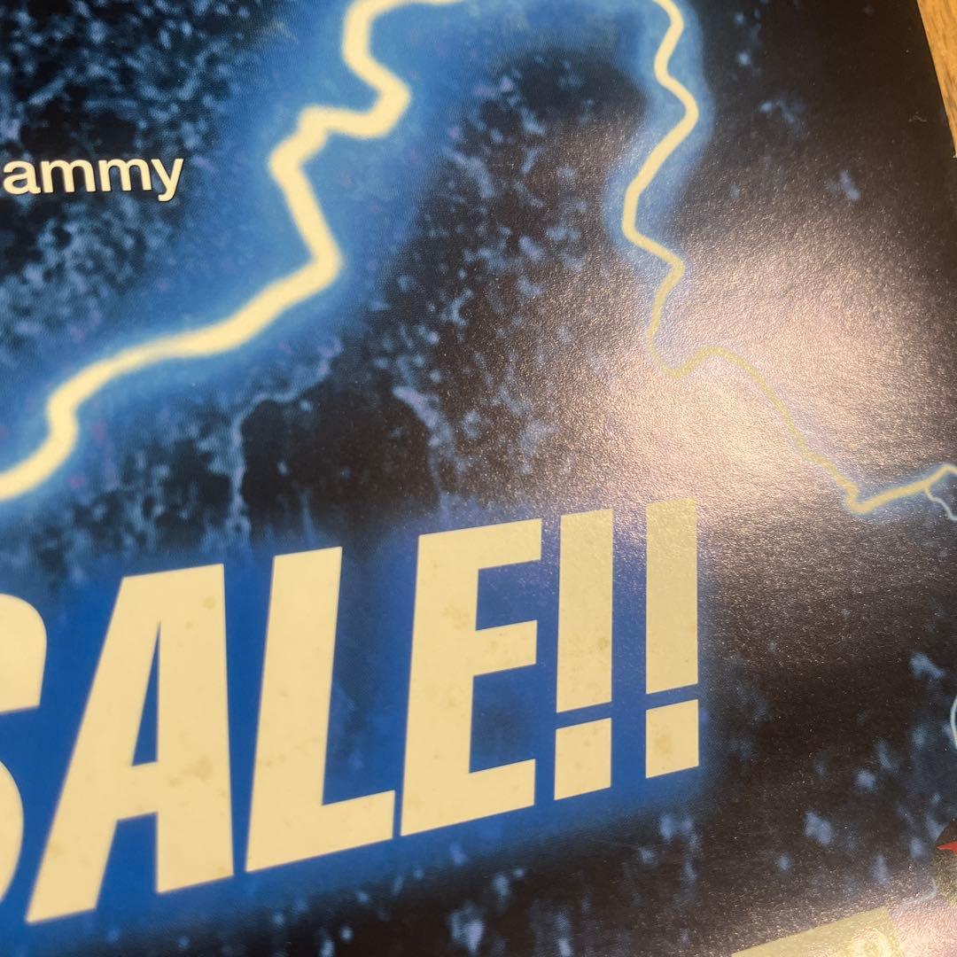 パチスロ北斗の拳　オリジナルサウンドトラックの販促ポスター　B2