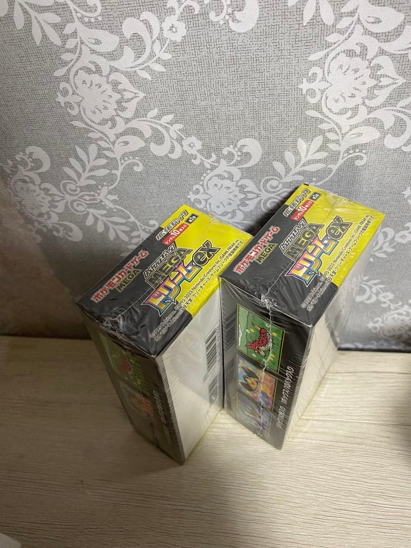 新品未使用：シュリンク付き ポケモンカード メガドリームｅｘ2BOXセット