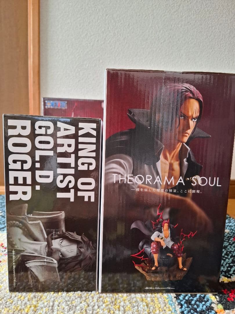 ワンピースTHEORAMA SOUL シャンク、ゴールドロジャー2種4点セット