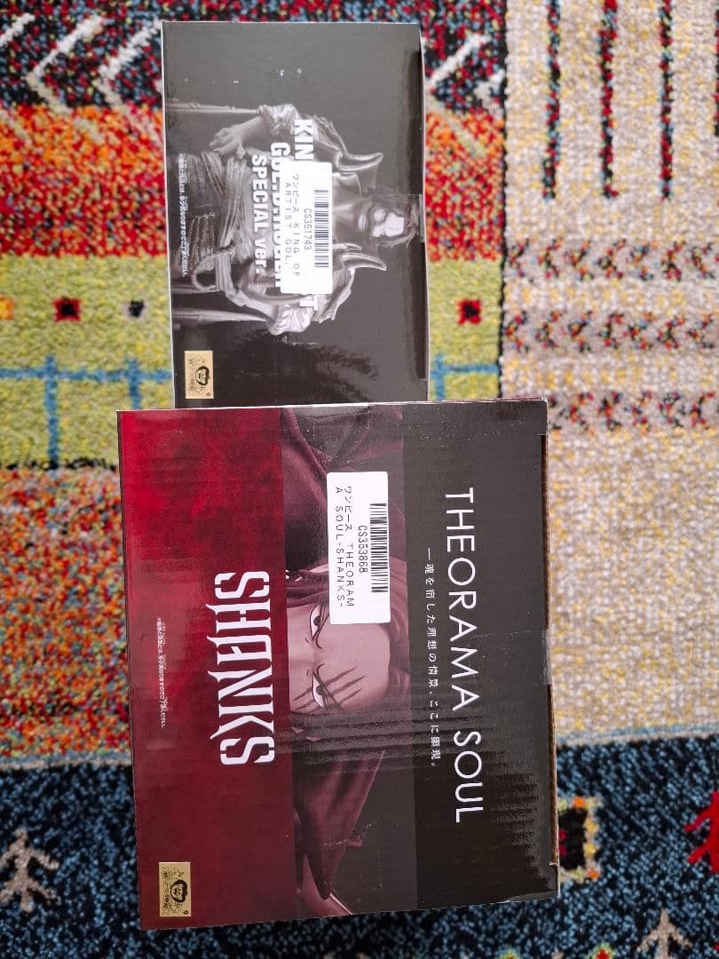 ワンピースTHEORAMA SOUL シャンク、ゴールドロジャー2種4点セット