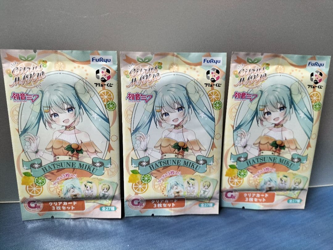 初音ミクくじ　シトラスミク　フリューくじ　フィギュアコンプセット他　全7点