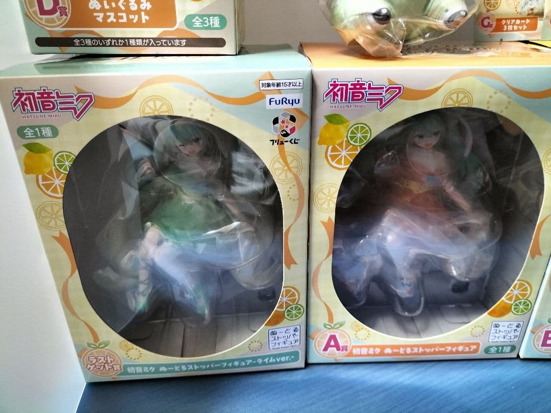 初音ミクくじ　シトラスミク　フリューくじ　フィギュアコンプセット他　全7点