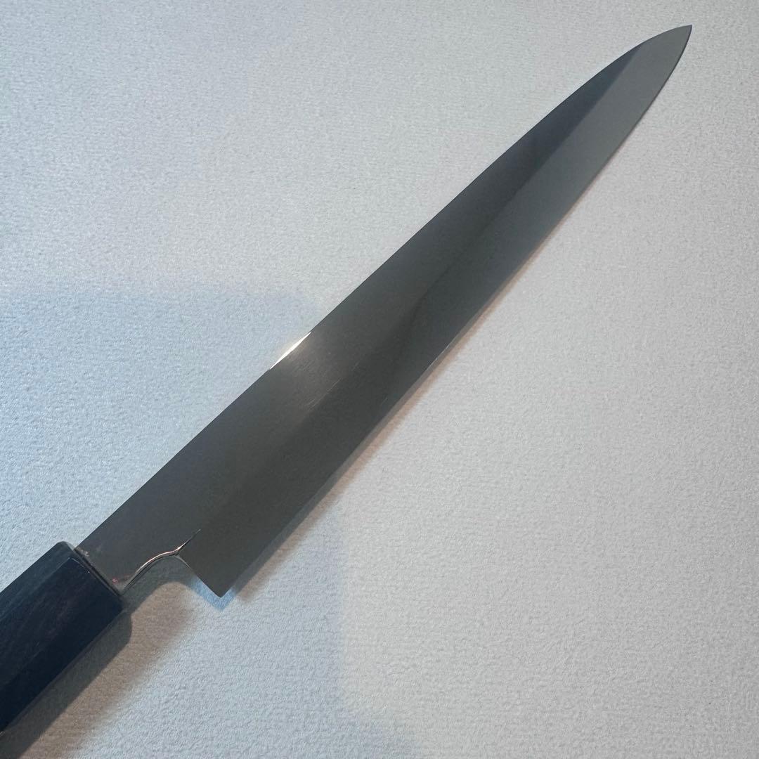 270mm 柳刃包丁 鏡面　天然木八角柄 刺身包丁 全鋼 和包丁