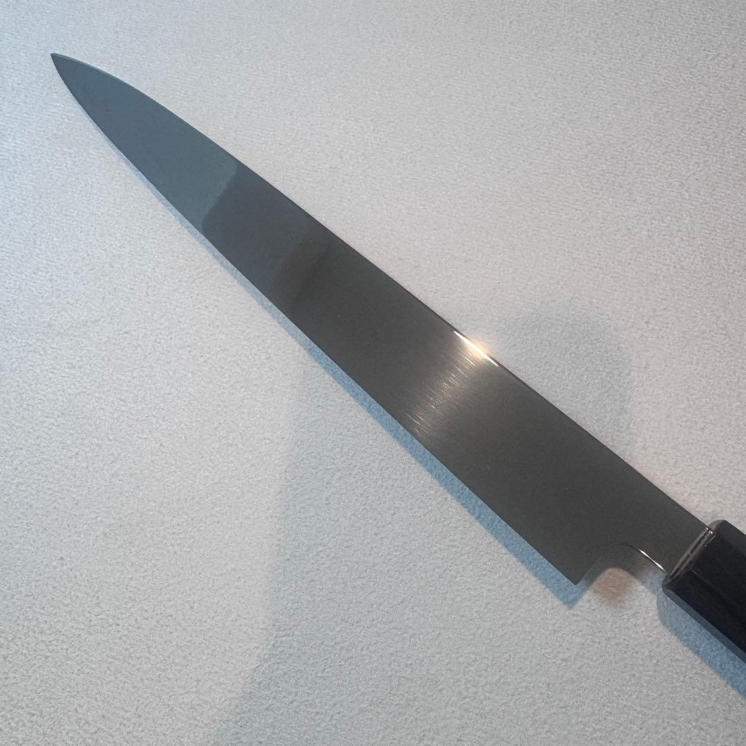 270mm 柳刃包丁 鏡面　天然木八角柄 刺身包丁 全鋼 和包丁