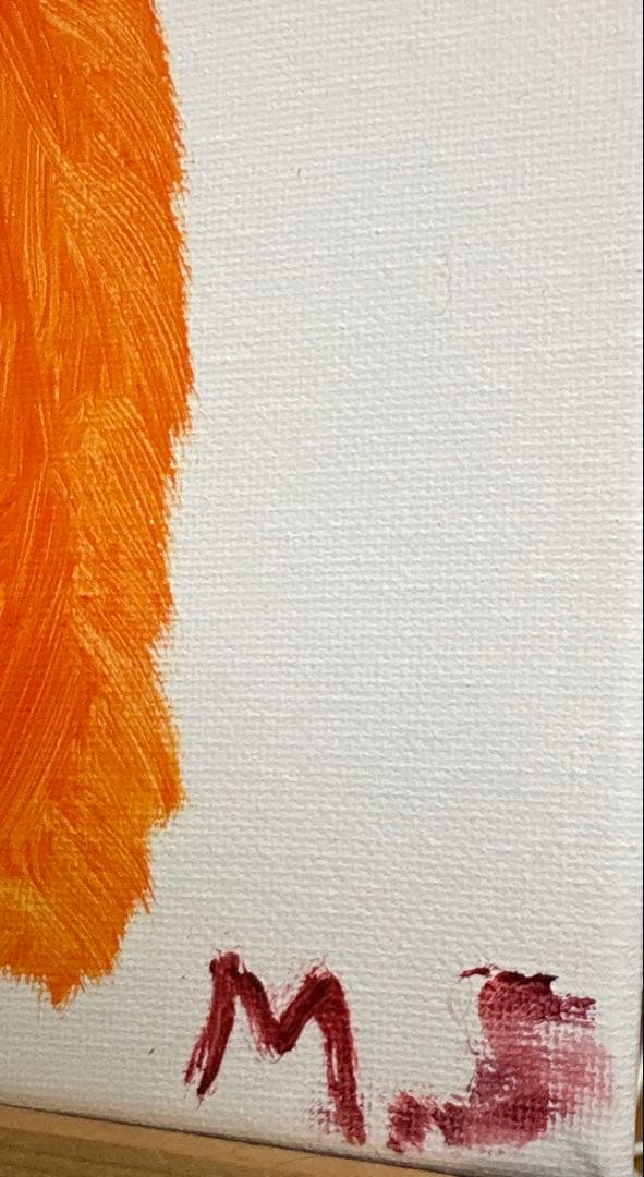 作品【愛猫】　写真３枚目・説明欄を参照の上、ご購入ください