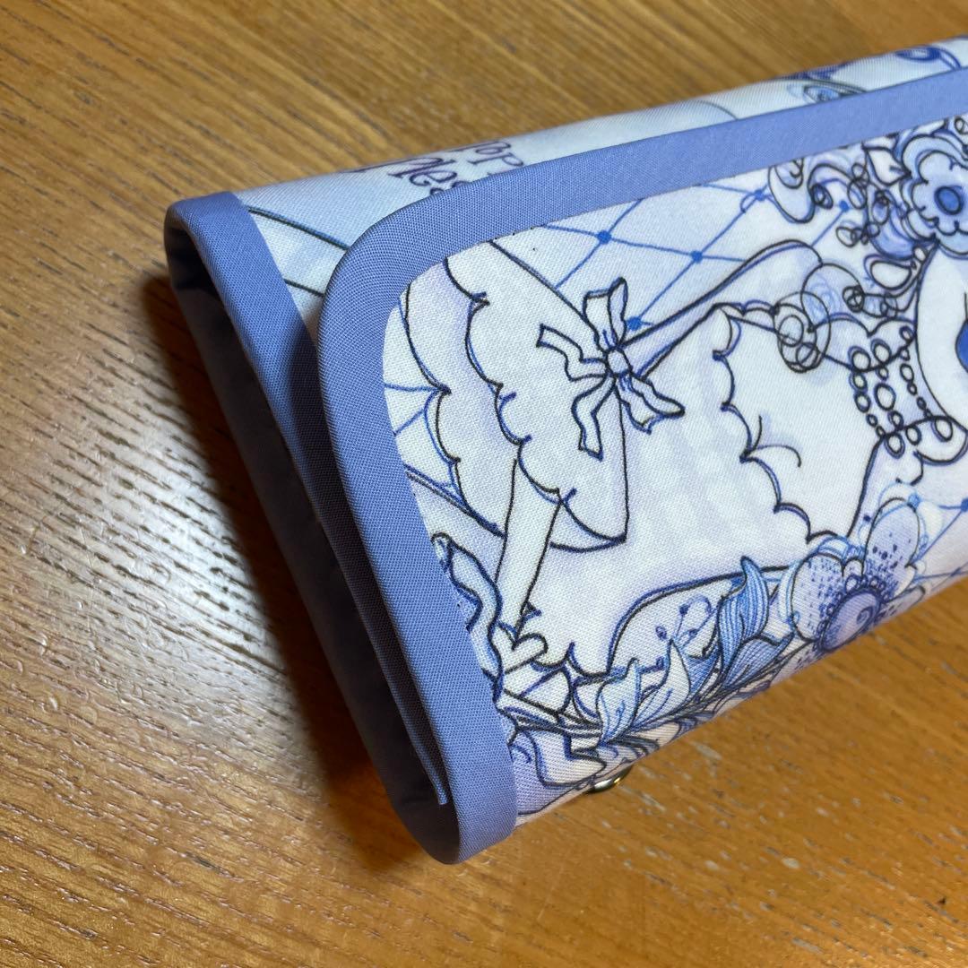 長財布　やりくり財布　ハンドメイド　ロラライハリス　巾着袋セット