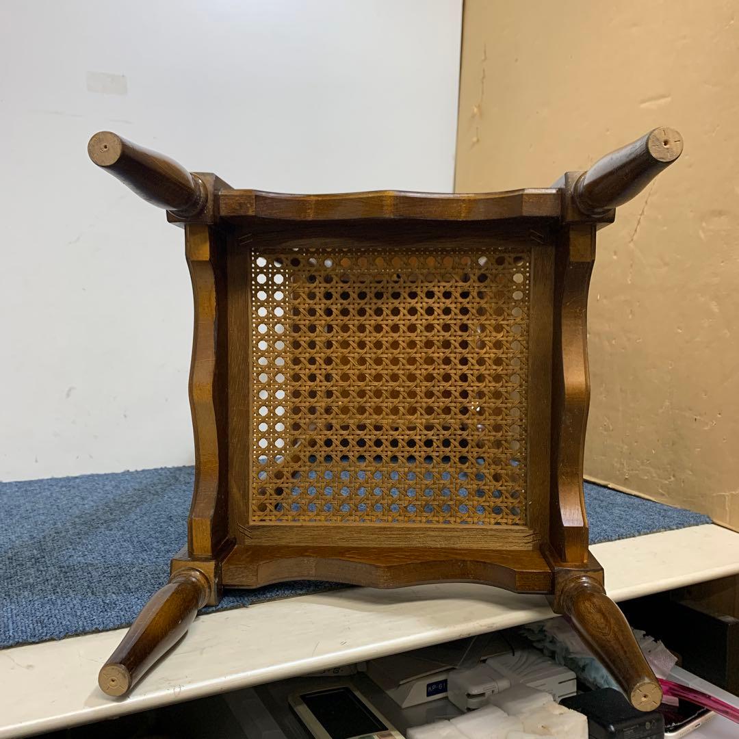 【希少】 カリモク家具 コロニアル 花台 電話台 アンティーク調 クラシカル家具