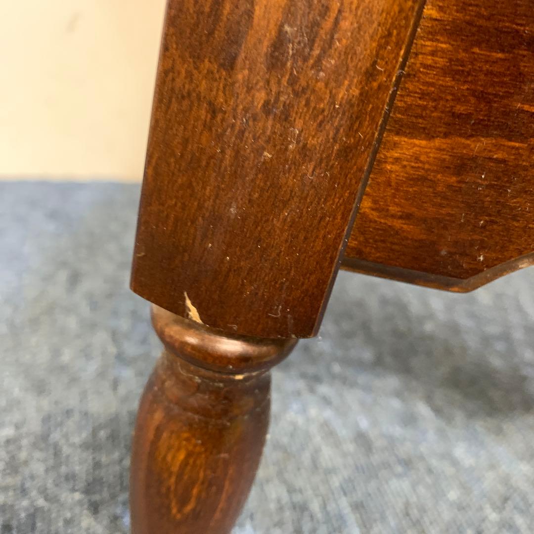 【希少】 カリモク家具 コロニアル 花台 電話台 アンティーク調 クラシカル家具