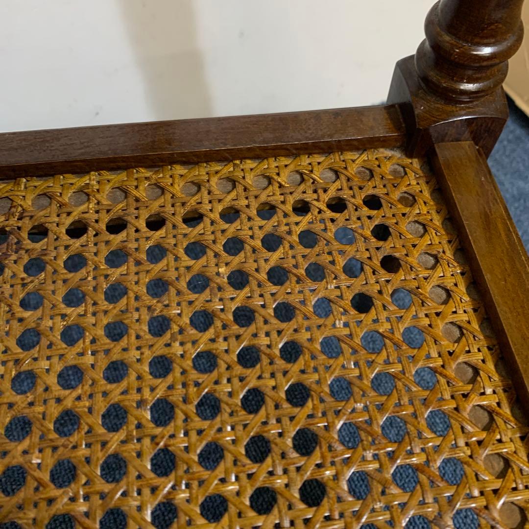 【希少】 カリモク家具 コロニアル 花台 電話台 アンティーク調 クラシカル家具