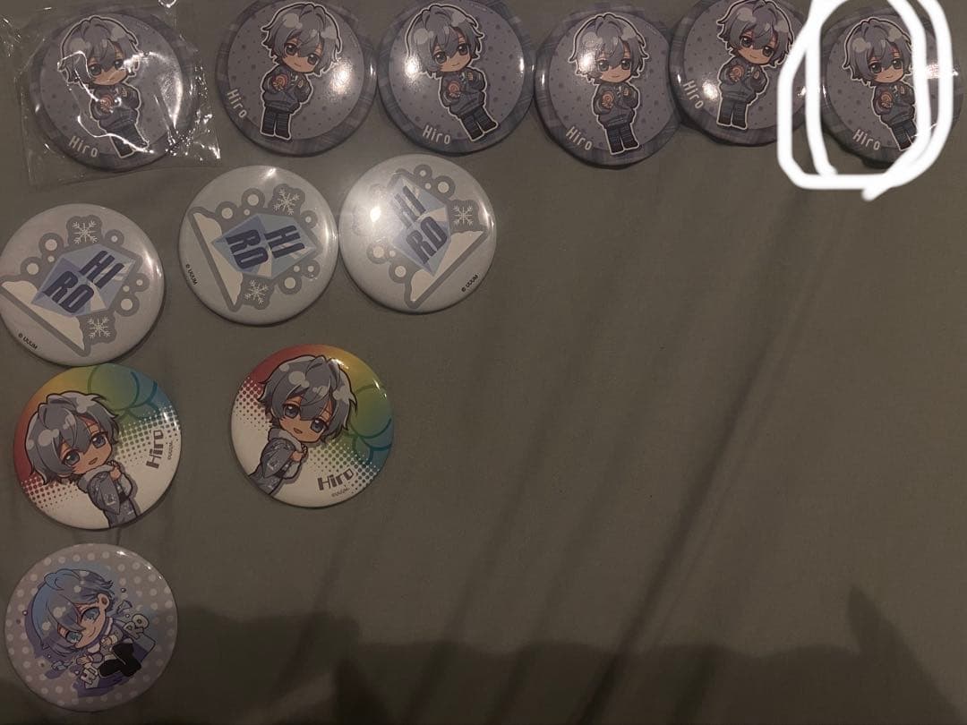 カラフルピーチひろくん缶バッジまとめ売り