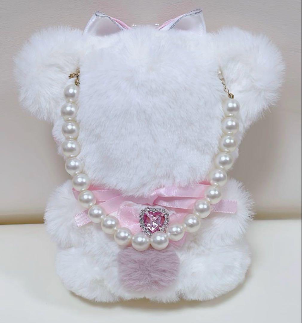 おすわり♥12cm♥ぬい服♥ちびぐるみ♥くま♥着ぐるみ♥Y98