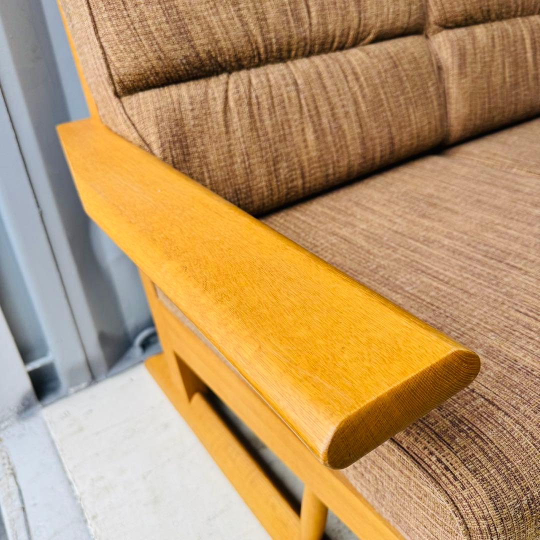 設置取付まで無料極美品！飛騨産業　KAYA」3人掛けソファHIDAトリプルソファ