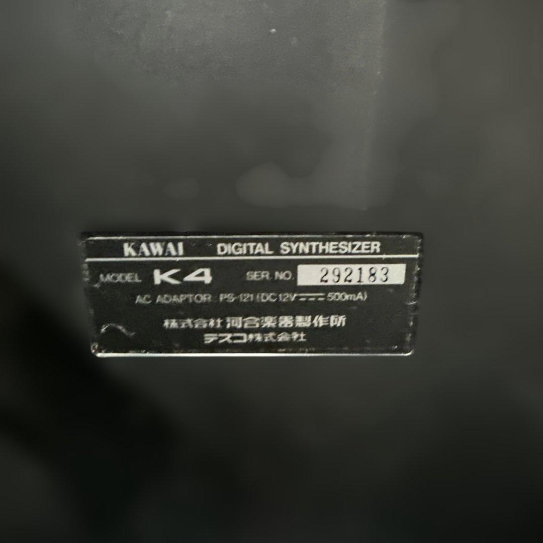 ③KAWAI K4 シンセサイザー 61鍵