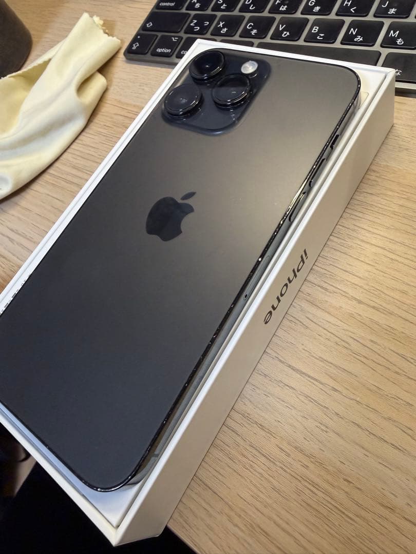 割れなし⭐︎iPhone 14 Pro Max 256GB スペースブラック 本体