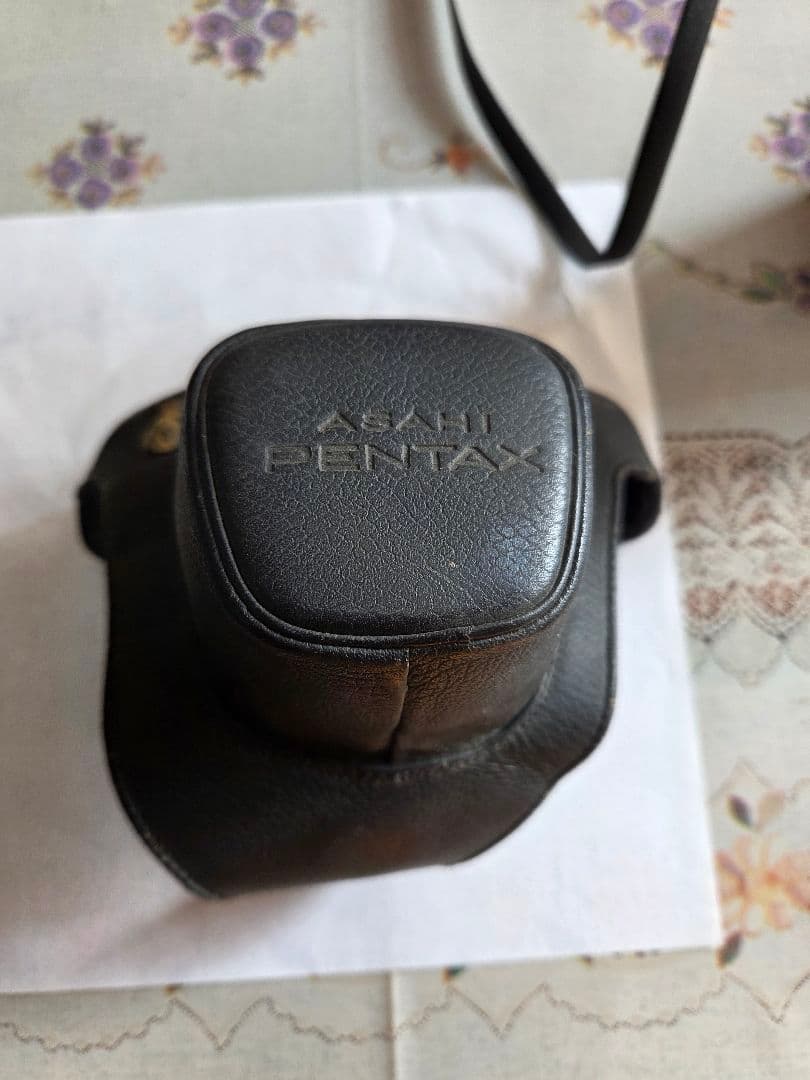 ペンタックス SPOTMATICフィルム一眼レフカメラ Takumar望遠レンズ