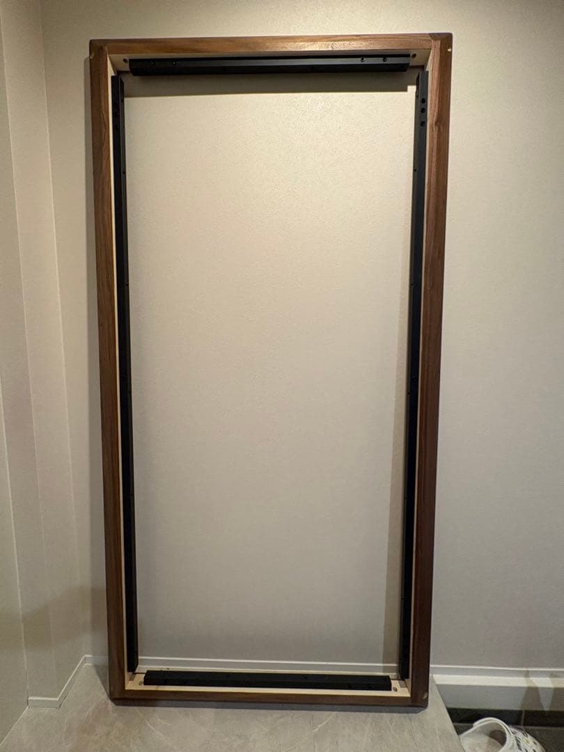 無印良品木製ベッドフレーム ウォールナット シングル