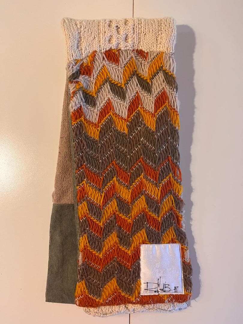 ROLLAND BERRY ニットマフラー 【希少】直筆サイン入り