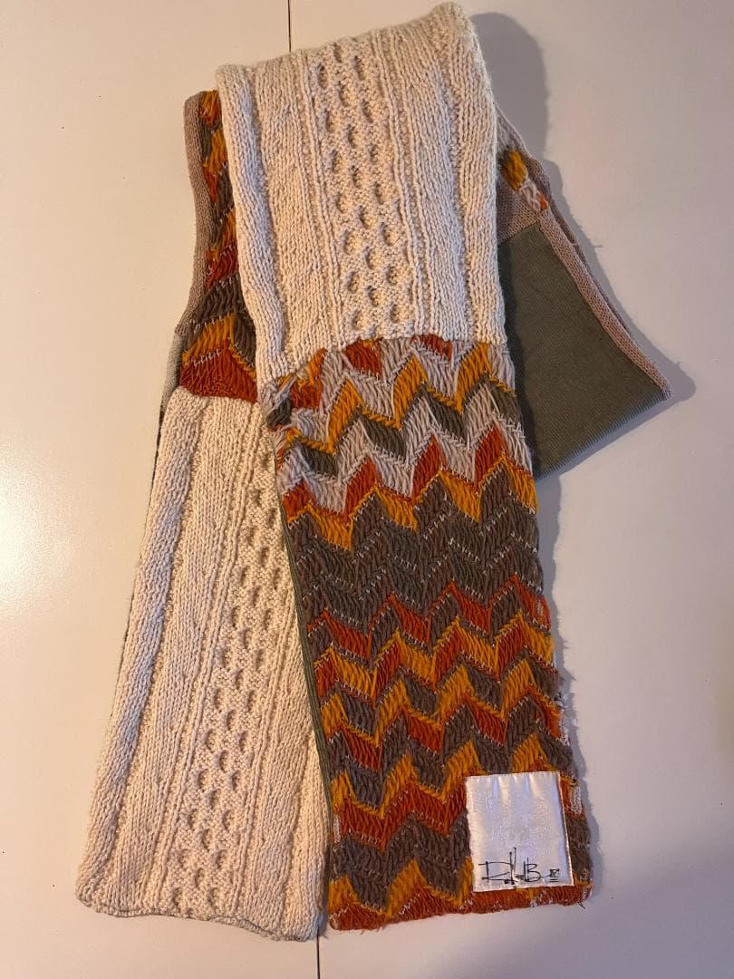 ROLLAND BERRY ニットマフラー 【希少】直筆サイン入り