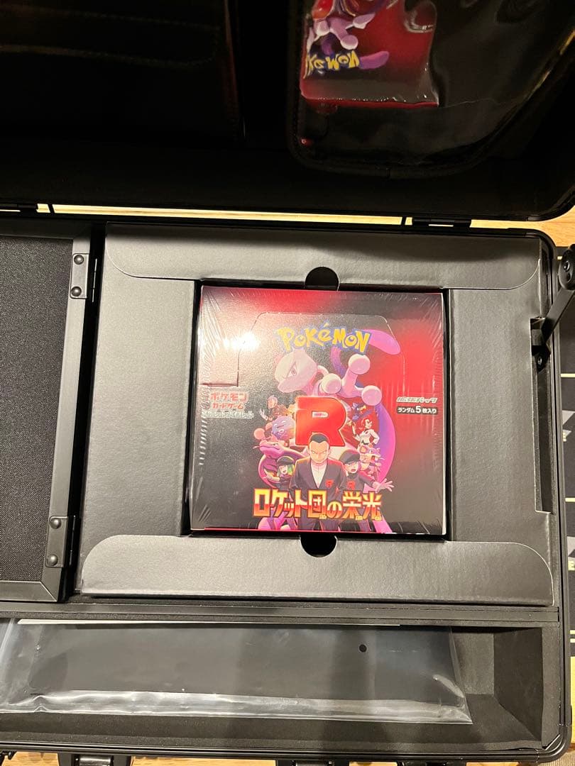 ロケット団の栄光新品未開封シュリンク付きBOX　メガリザードンX MA等