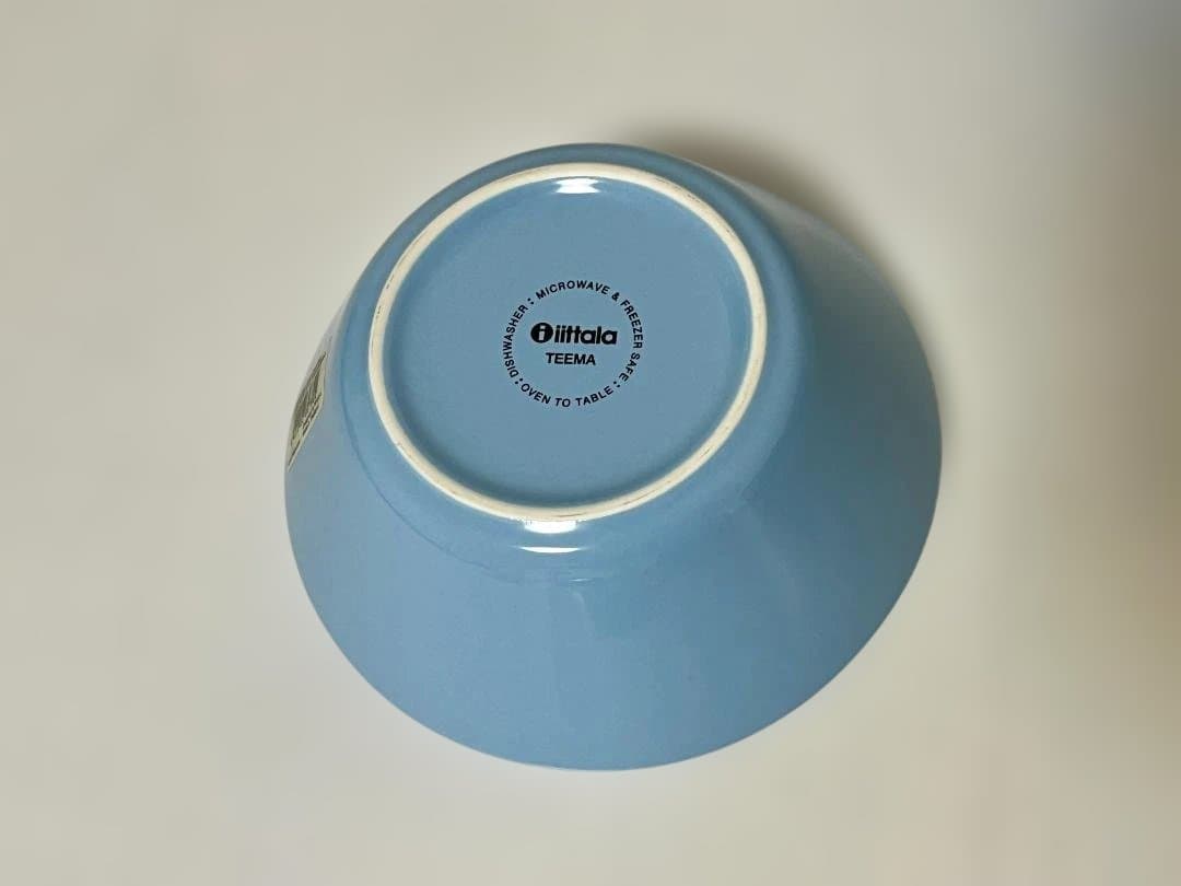 未使用美品 イッタラ ティーマ ボウル 15cm 2個セット ライトブルー