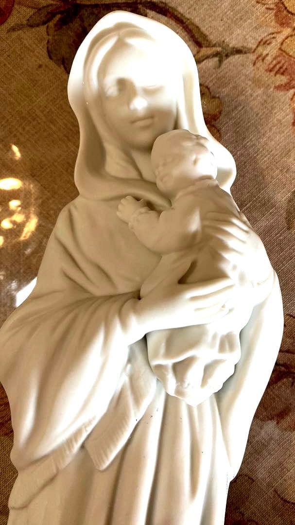 聖母子像 約31cm