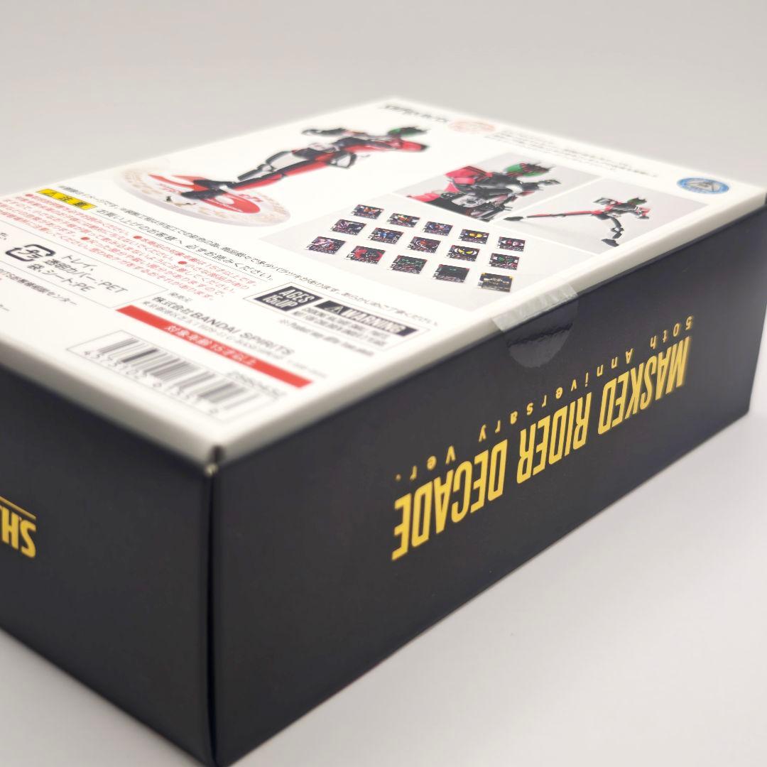 新品未開封 真骨彫 仮面ライダーディケイド 50th Anniversary